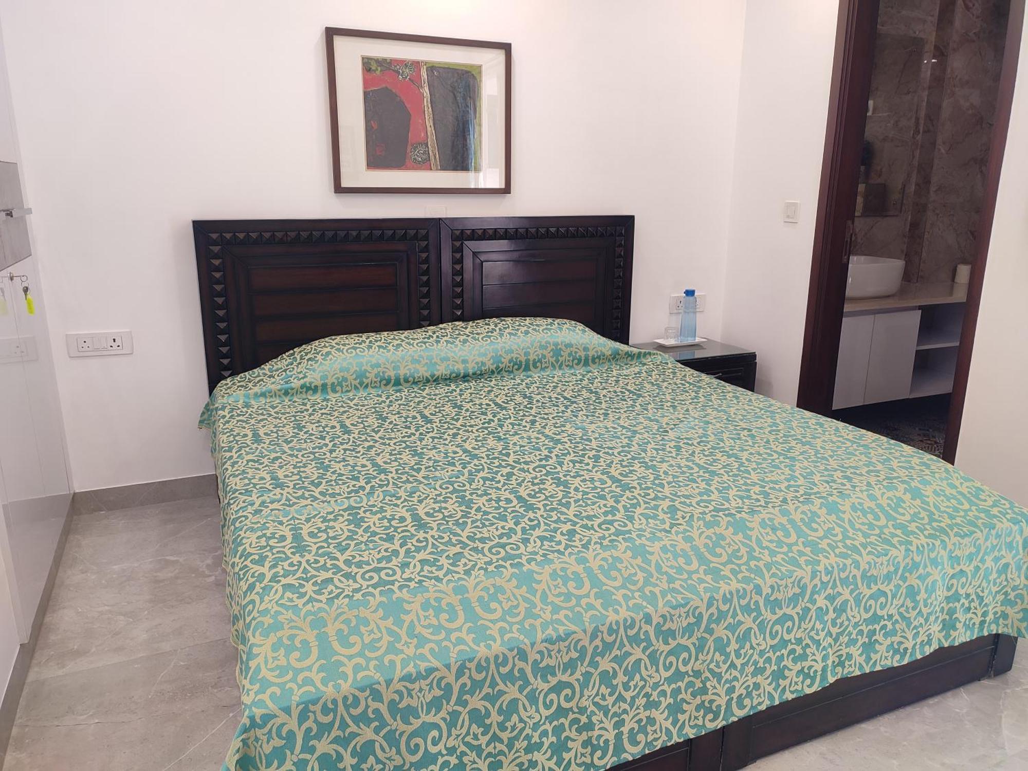 Bed & Breakfast Fully Furnished Comfortable In Hauz Khas - Woodpecker